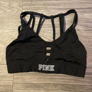 PINK Strappy Sports Bra - M